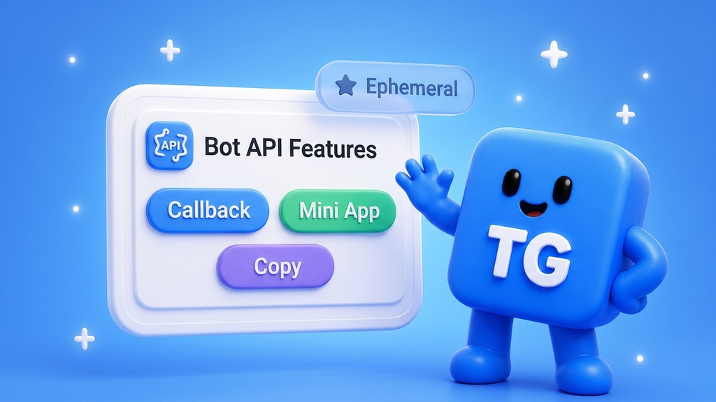 Bot API 10.3: Inline Buttons, Ephemeral Messages, and Rich Content