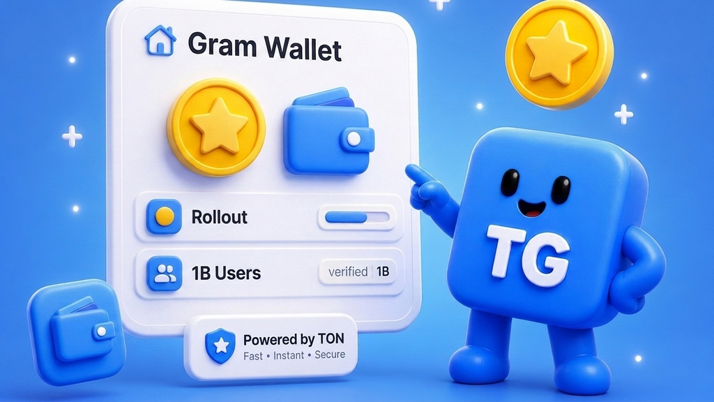 Gram Wallet Launches in Telegram, Rolling Out to Billions