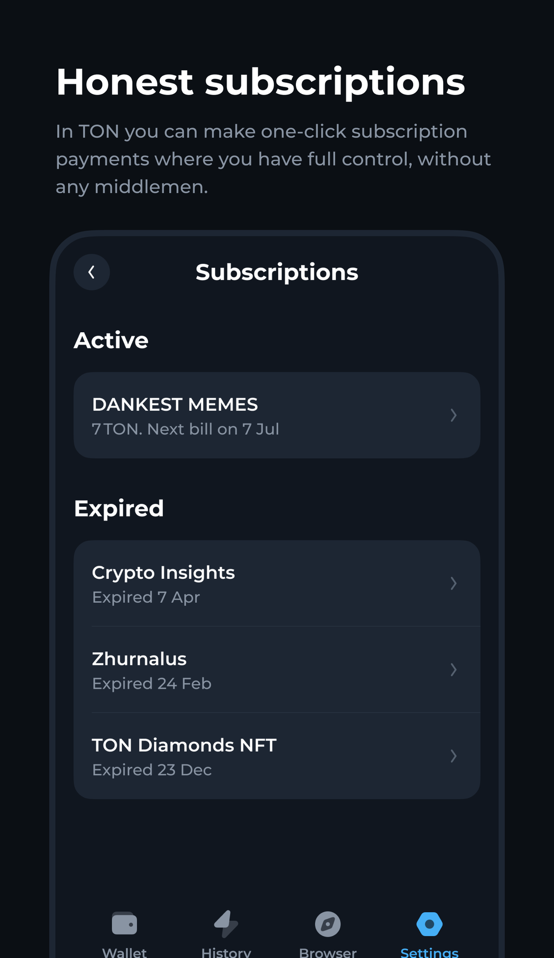 Tonkeeper screenshot 6